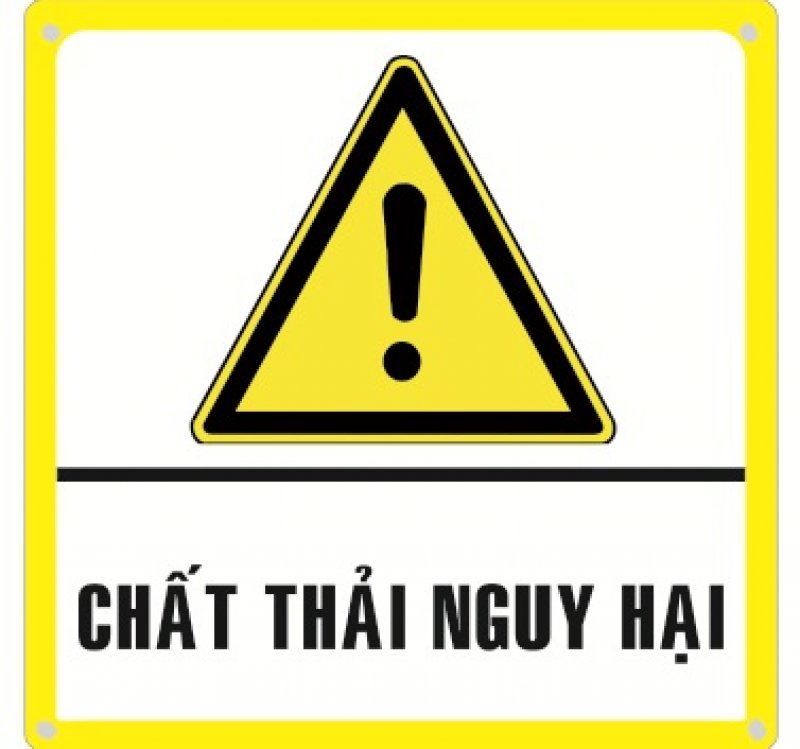 Giấy phép chất thải nguy hại: Thủ tục Cấp Sổ đăng ký chủ nguồn thải chất thải nguy hại